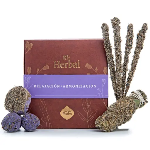 Kit herbal sagrada madre relajacion y armonizacion